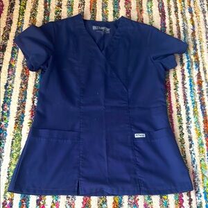 Blue Greys Anatomy Scrub Top